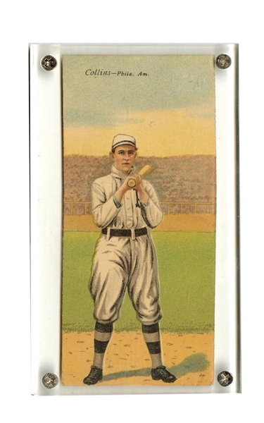 1911 Eddie Collins/John Franklin Baker Mecca Double Folders (T201)