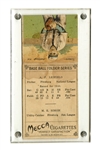 1911 T201 Mecca Double Folders A. P. Leifield/ M. E. Simon
