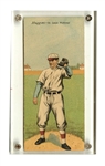 1911 T201 Mecca Double Folders Roger Bresnahan/Miller Huggins