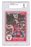 1984-85 Star #101 Michael Jordan BGS 6