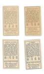Lot of 4 T205 Gold Border Chicago White Sox Players