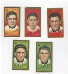 Lot of 5 T205 Gold Borders N.Y. Giants Players