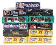 Collection of Eleven (11) Sports Trading Card Wax Boxes

