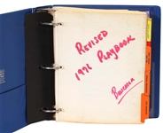 1976-77 Bill Belichick Signed Detroit Lions Playbook (Earliest Playbook Ever Surfaced) Beckett