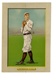 1911 T3 Turkey Red #27 Christy Mathewson Cabinets — Checklist Back