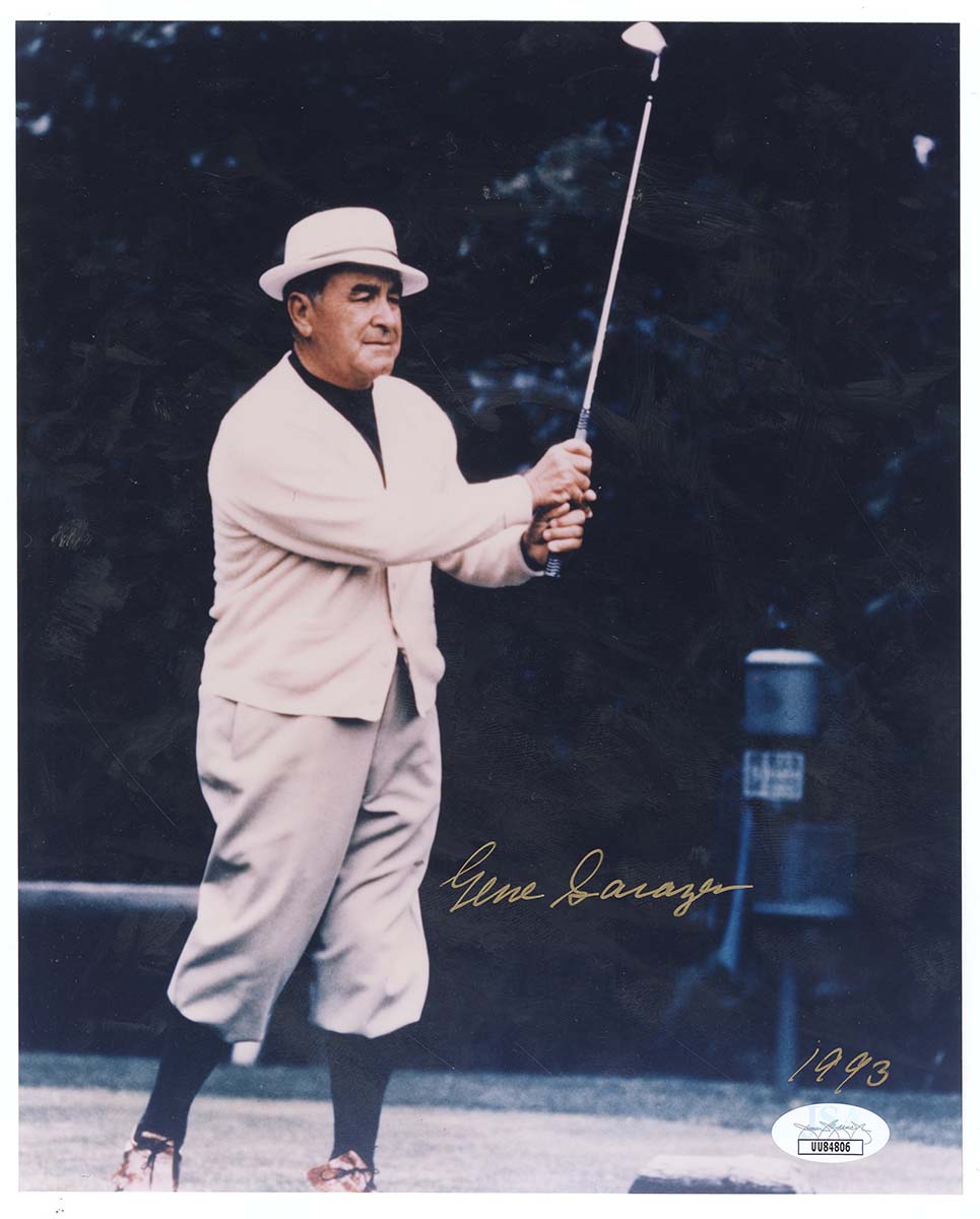Lot Detail - Gene Sarazen Signed Photograph JSA