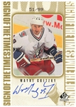 1999-2000 SP Authentic Sign of the Times #WG Wayne Gretzky Autograph (#51/99)