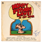 Terry Jones Signed “Monty Python Live! At City Center” Album