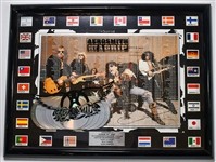 Aerosmith Get A Grip Original Platinum Album Award
