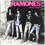 The Ramones Signed "Rocket to Russia" Album REAL