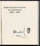 "Pablo Escobar Gaviria en caricuturas 1983-1991" Book