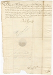 Original 18th Century Signed and Stamped Spanish Regal Letters