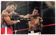 Muhammad Ali Signed Large Foldout Poster