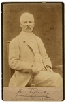 Original Sir Henry M. Stanley Cabinet Photograph (Stanley & Livingston Fame)