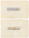 Brigham Young Signed Cut