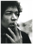 Jimi Hendrix London Petra Niemeier 1990s Prints