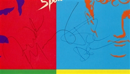 Queen 1982 Fully Signed Hot Space LP Leeds