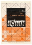 Buzzcocks Signed "Trade Test Transmissions" Album Advertisement