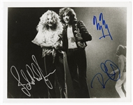 Led Zeppelin Band Signed Photograph (Page, Plant, Jones) JSA