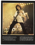 Queen Band Signed Program JSA