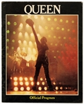 Queen Band Signed Program JSA