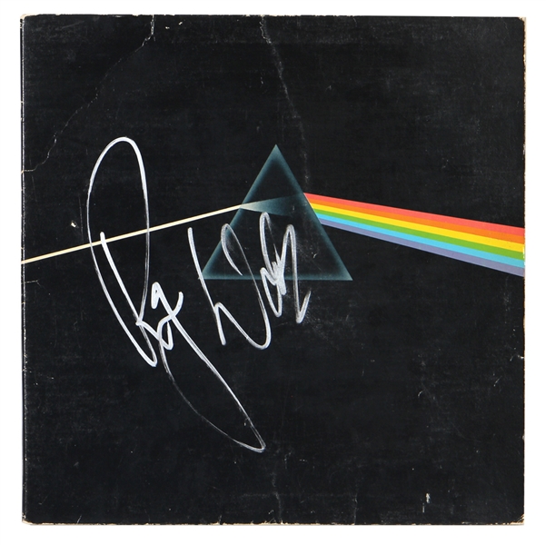 Pink Floyd Roger Waters Signed "The Dark Side of the Moon" Album (Floyd Authentic)