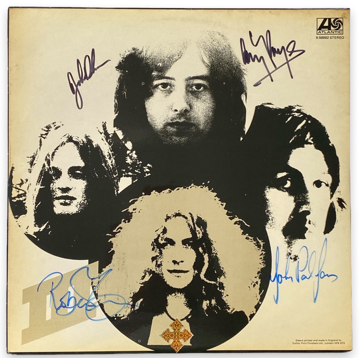 Lot Detail Led Zeppelin Band Signed Led Zeppelin III Album REAL
