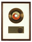 The Beatles “Can’t Buy Me Love” RIAA White Matte Original First Presentation “Coin” Award Presented to The Beatles