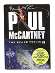 Paul McCartney Signed “The Space Within Us” DVD Cover