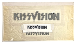 KISS 1978 "Kiss Vision" Official Logo for Aucoin Managements Kiss Footage Division Finalized Master Design Layout - 2001 Kiss Auction Pt2