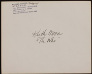 Keith Moon Original Photograph