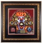KISS Psycho Circus Album 1998 Oversize 3FT RIAA Gold Record Award Presented to Eric Carr