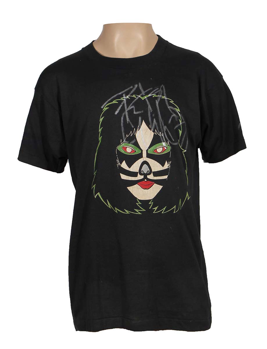 KISS Ace Frehley 直筆サイン パンフレット 半券 ステッカー