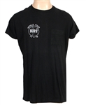 KISS Alive 2 Tour 1977-1978 Production Road Crew Entourage Front Pocket Concert T-Shirt