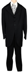 Johnny Cash “Ridin’ The Rails” Film Worn and Stage Worn Black Suit with Shirt