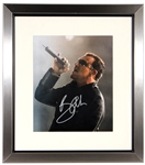 U2 Bono Signed Concert Photograph