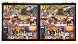 KISS Unmasked USA Album Cover Production Proof Sample May 13, 1980