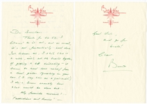 Brian May Handwritten & Signed Letter Talking About Queen Songs (REAL)