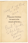 Paul McCartney Signed Christmas Card (Written by Linda McCartney)