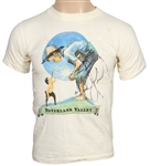 Michael Jackson Signed Neverland Ranch T-Shirt