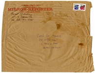 Buddy Holly Handwritten & Signed Letter To His Parents with Envelope (JSA & REAL)