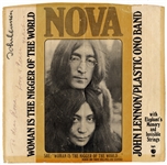 John Lennon & Yoko Ono Signed “Woman is the “N***** of the World” 45 Sleeve (Caiazzo & JSA)