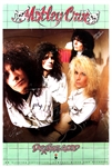 Motley Crue Band Signed “Dr. Feelgood” Promotional Poster