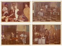Collection of 7 Unpublished Original Jimi Hendrix Snapshots