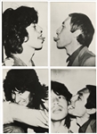 The Rolling Stones Group of Andy Warhol Glossy Photograph Prints