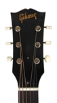 Elvis Presley Film Played Gibson Sunburst Acoustic Guitar with Elvis and MGM Stamps