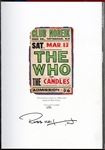 Ross Halfin Signed "The Who: Maximum Who" Genesis Photograph Book