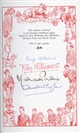 Kay Williams, Roy Williams, Michael Palin, and Derek Taylor Signed "Just Richmal" Genesis Book