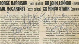 The Beatles Signed “Please Please Me” Circa 1963 (Caiazzo)
