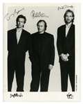 Genesis 1990s Autographed Virgin Records Promotional Photograph